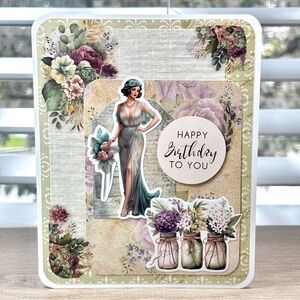 Handmade Birthday Greeting Card